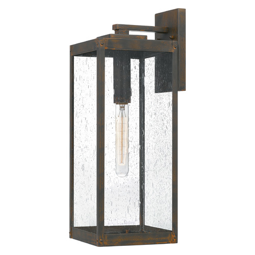 Quoizel Lighting Westover Outdoor Wall Light in Industrial Bronze by Quoizel Lighting WVR8407IZ