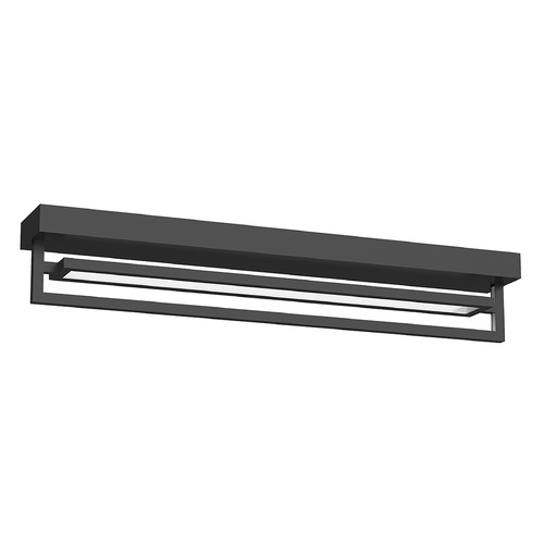 Kuzco Lighting Mondrian 29.5-Inch Adjustable LED Flush Mount in Black SF16230-BK