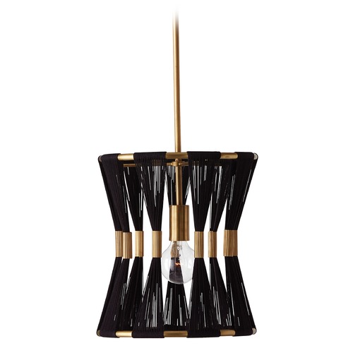 Bianca 12.25-Inch Wide Pendant in Patinaed Brass by HomePlace by Capital Lighting