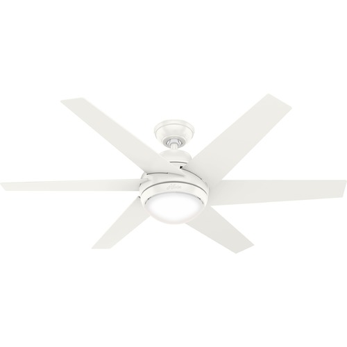Sotto Fresh White LED Ceiling Fan by Hunter Fan Company