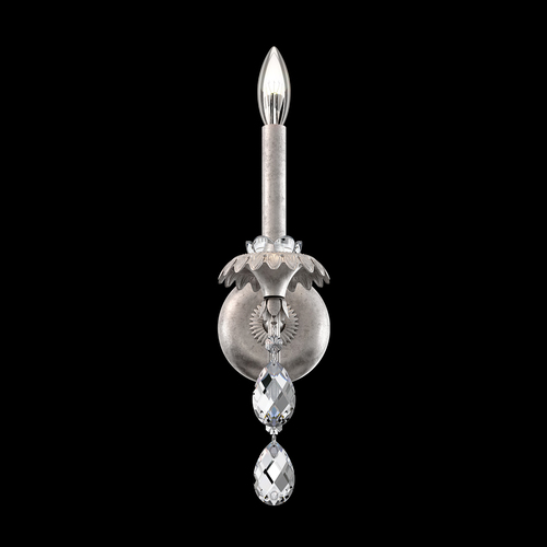Helenia Antique Silver Sconce by Schonbek Lighting
