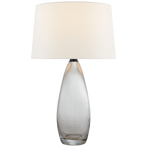 Visual Comfort Signature Collection Chapman & Myers Myla Tall Table Lamp in Clear Glass by Visual Comfort Signature CHA3420CGL