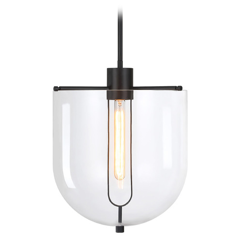 Skylar 15-Inch Pendant in Matte Black by Designers Fountain Lighting