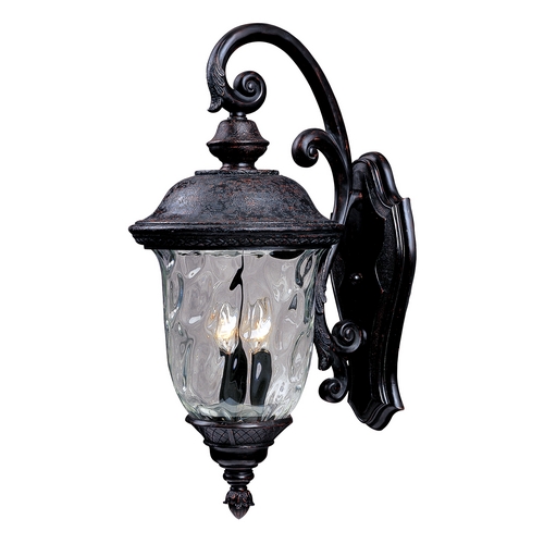 Maxim Lighting Carriage House DC Oriental Bronze Outdoor Wall Light by Maxim Lighting 3496WGOB