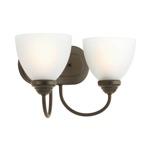 Progress Lighting Heart Bathroom Light in Antique Bronze by Progress Lighting P2915-20