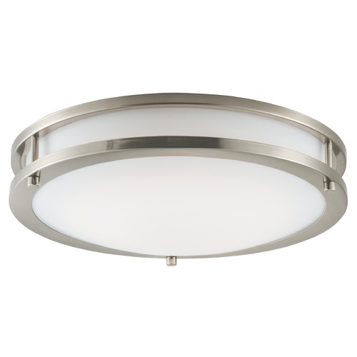 Maxim Lighting Linear LED Satin Nickel LED Flush Mount by Maxim Lighting 55543WTSN