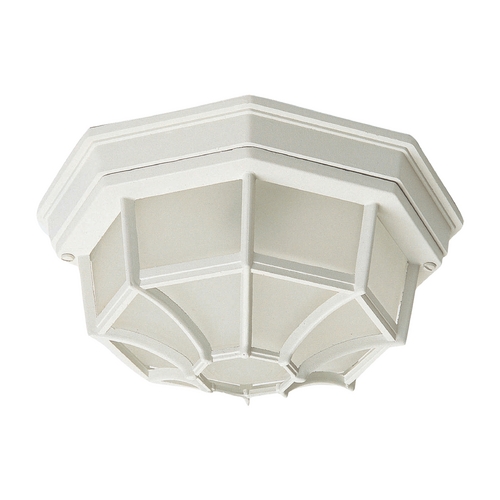 Crown Hill White Flush Mount by Maxim Lighting