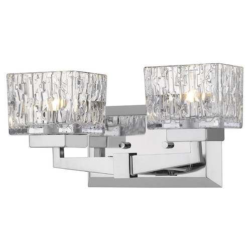 Rubicon Chrome LED Bathroom Light by Z-Lite