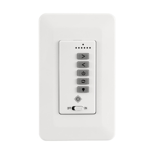 6-Speed Wall Control with LED Dimmer by Visual Comfort & Co Fans