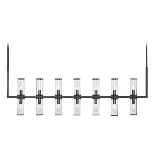 Revolve 47.25-Inch Linear Chandelier in Urban Bronze by Alora Lighting
