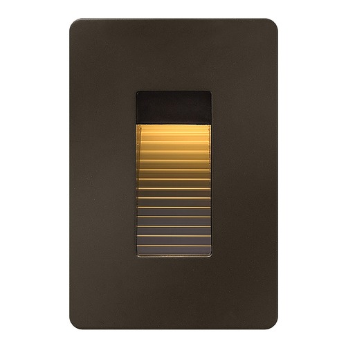 Hinkley Luna 120V LED Vertical Step Light in Bronze by Hinkley Lighting 58504BZ3K