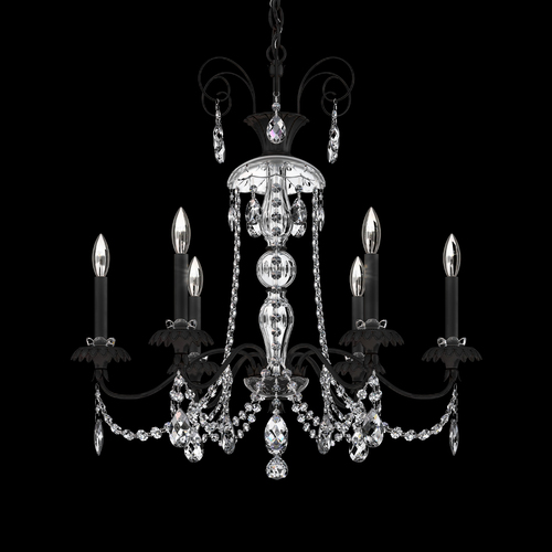 Helenia Black Crystal Chandelier by Schonbek Lighting