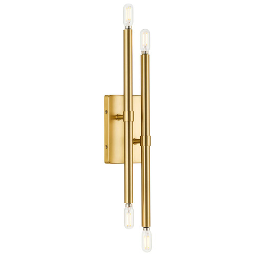 Progress Lighting Progress Lighting Arya Brushed Gold Sconce P710120-191