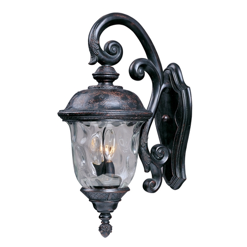 Maxim Lighting Carriage House DC Oriental Bronze Outdoor Wall Light by Maxim Lighting 3497WGOB