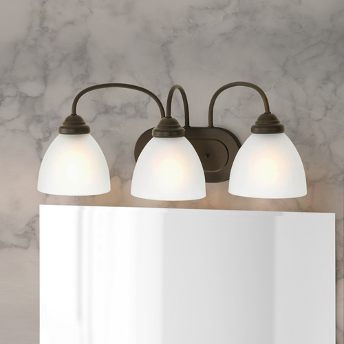 Heart Bathroom Light in Antique Bronze by Progress Lighting