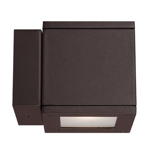 Rubix Bronze LED Outdoor Wall Light by WAC Lighting