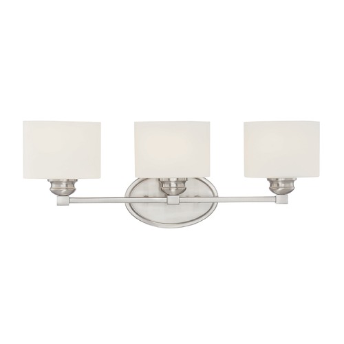 Kane 24-Inch Bath Light in Satin Nickel by Savoy House