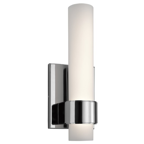 Izza 13-Inch Chrome LED Sconce by Elan Lighting