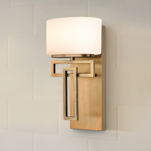 Hinkley Lanza Brushed Bronze LED Sconce 3000K by Hinkley Lighting 5100BR-LED