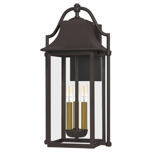 Quoizel Lighting Manning Outdoor Wall Light in Western Bronze by Quoizel Lighting MAN8411WT