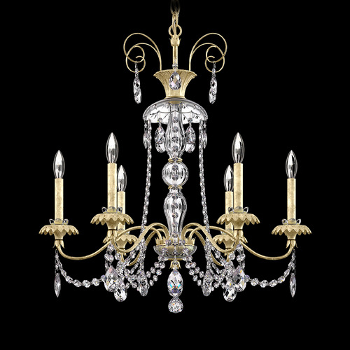 Helenia Heirloom Silver Crystal Chandelier by Schonbek Lighting