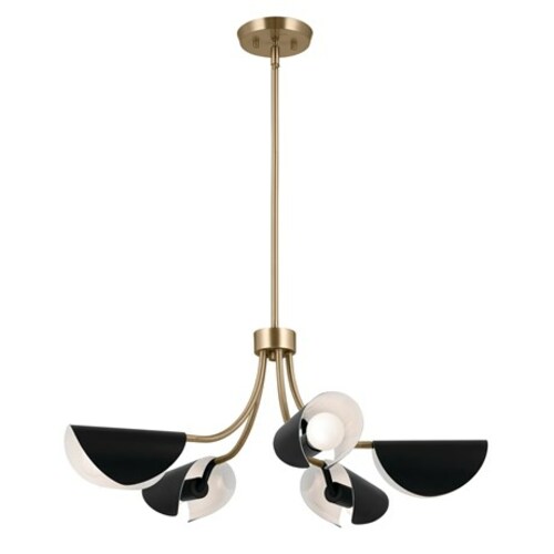 Arcus Champagne Bronze Chandelier by Kichler Lighting