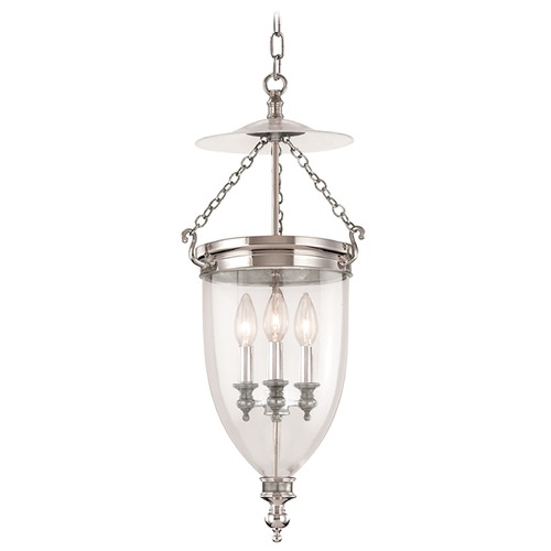 Hudson Valley Lighting Hanover Pendant in Polished Nickel by Hudson Valley Lighting 142-PN