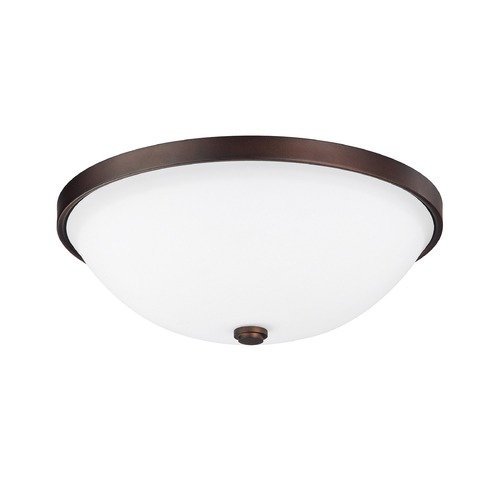 Perkins 12.50-Inch Flush Mount in Burnished Bronze by Capital Lighting