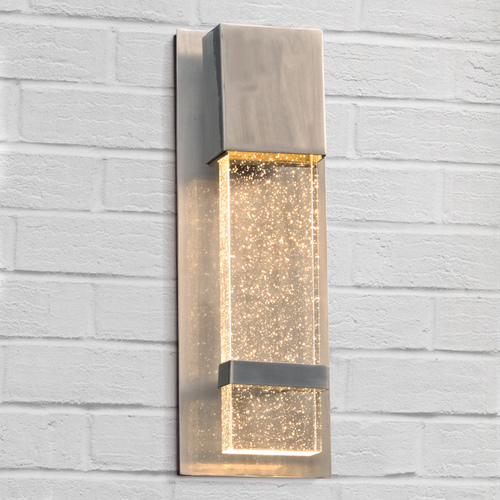 PLC Lighting PLC Lighting Leda Aluminum LED Outdoor Wall Light 31746AL