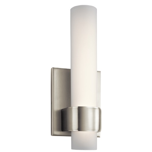 Izza 13-Inch Brushed Nickel LED Sconce by Elan Lighting