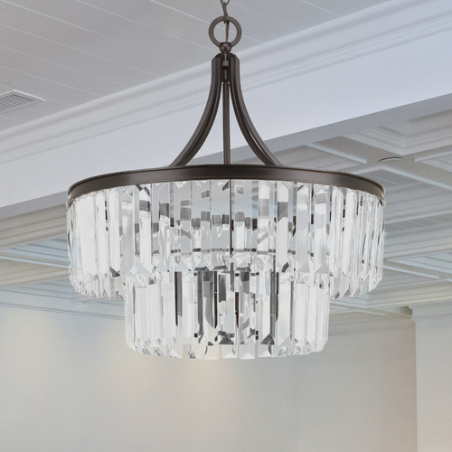 Glimmer Antique Bronze Pendant by Progress Lighting