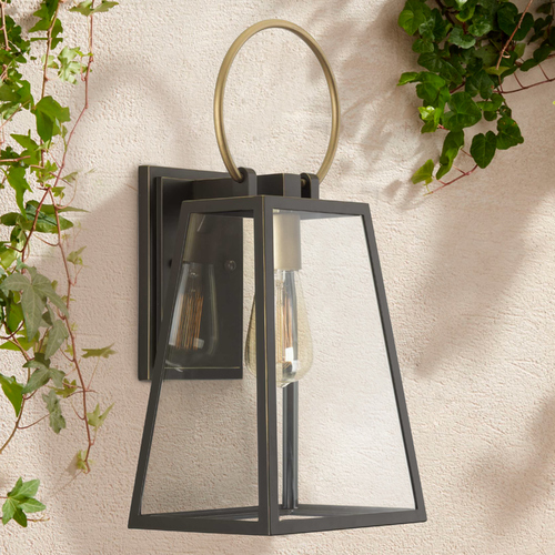 Barnett Antique Bronze Medium Outdoor Wall Light by Progress Lighting