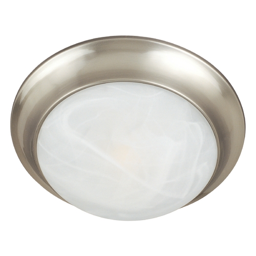 Maxim Lighting Essentials Satin Nickel Flush Mount by Maxim Lighting 5850MRSN