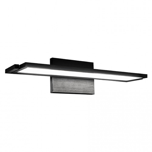 Line Black LED Bathroom Light by WAC Lighting