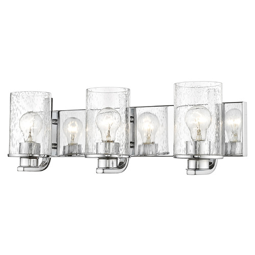 Beckett Chrome Bathroom Light by Z-Lite