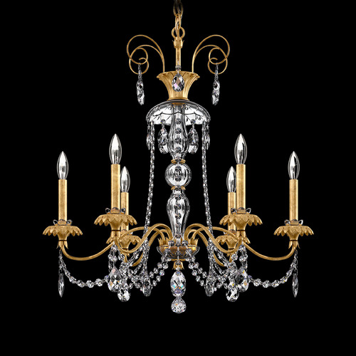 Helenia Heirloom Gold Crystal Chandelier by Schonbek Lighting
