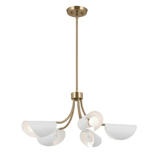 Arcus Champagne Bronze Chandelier by Kichler Lighting