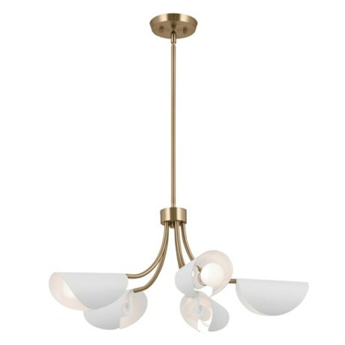 Kichler Lighting Arcus Champagne Bronze Chandelier by Kichler Lighting 52558CPZWH