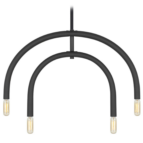 Visual Comfort Studio Collection Drew & Jonathan Hadden Midnight Black Chandelier