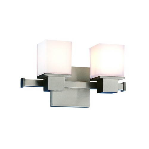 Hudson Valley Lighting Milford 2-Light Bath Light in Satin Nickel by Hudson Valley Lighting 4442-SN