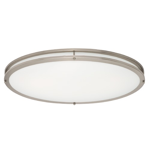 Maxim Lighting Linear LED Satin Nickel LED Flush Mount by Maxim Lighting 55548WTSN