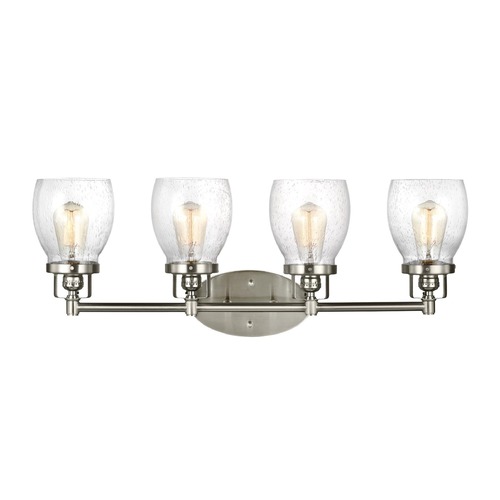Belton Bathroom Light in Brushed Nickel by Generation Lighting