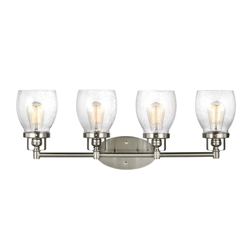 Generation Lighting Belton Bathroom Light in Brushed Nickel by Generation Lighting 4414504-962