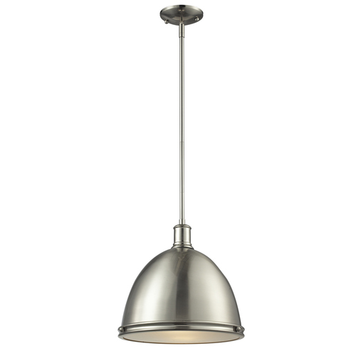 Mason Brushed Nickel Pendant by Z-Lite
