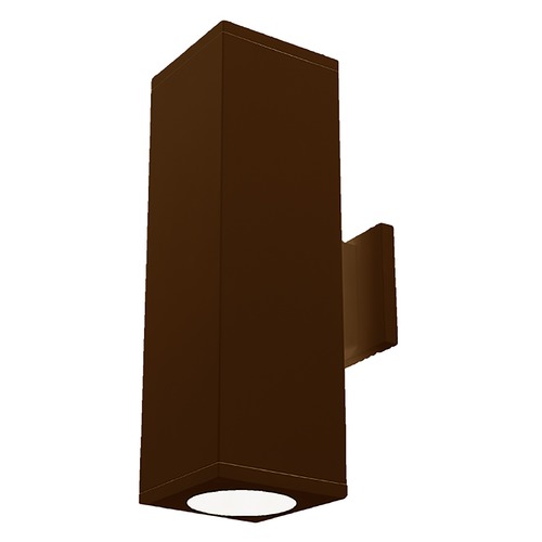 Cube Arch Bronze LED Outdoor Wall Light by WAC Lighting