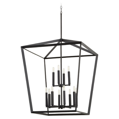 Quorum Lighting Manor Noir Pendant by Quorum Lighting 6809-12-69