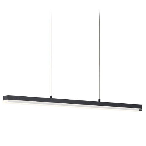 Kichler Lighting Gorve 39.25-Inch Matte Black LED Chandelier by Kichler Lighting 83593MBK