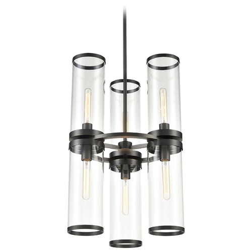 Alora Lighting Revolve II Urban Bronze Mini Chandelier by Alora Lighting CH311633UBCG