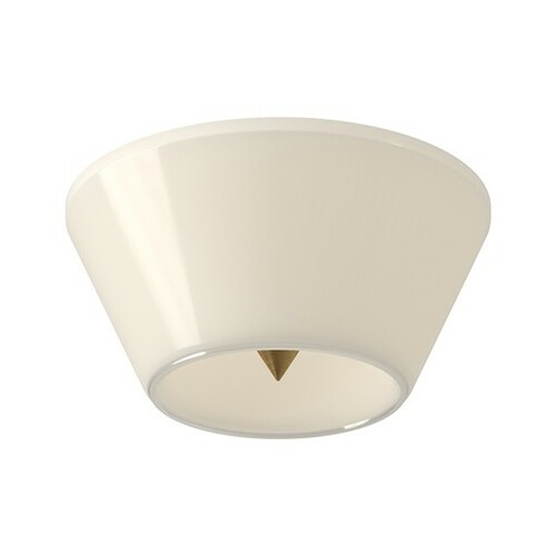 Holt Brushed Gold LED Flush Mount by Kuzco Lighting