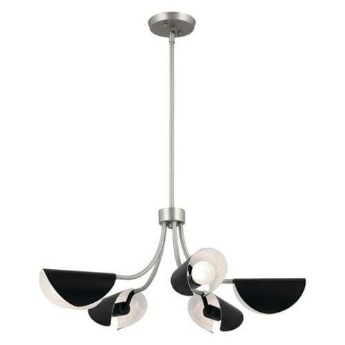 Arcus Satin Nickel Chandelier by Kichler Lighting